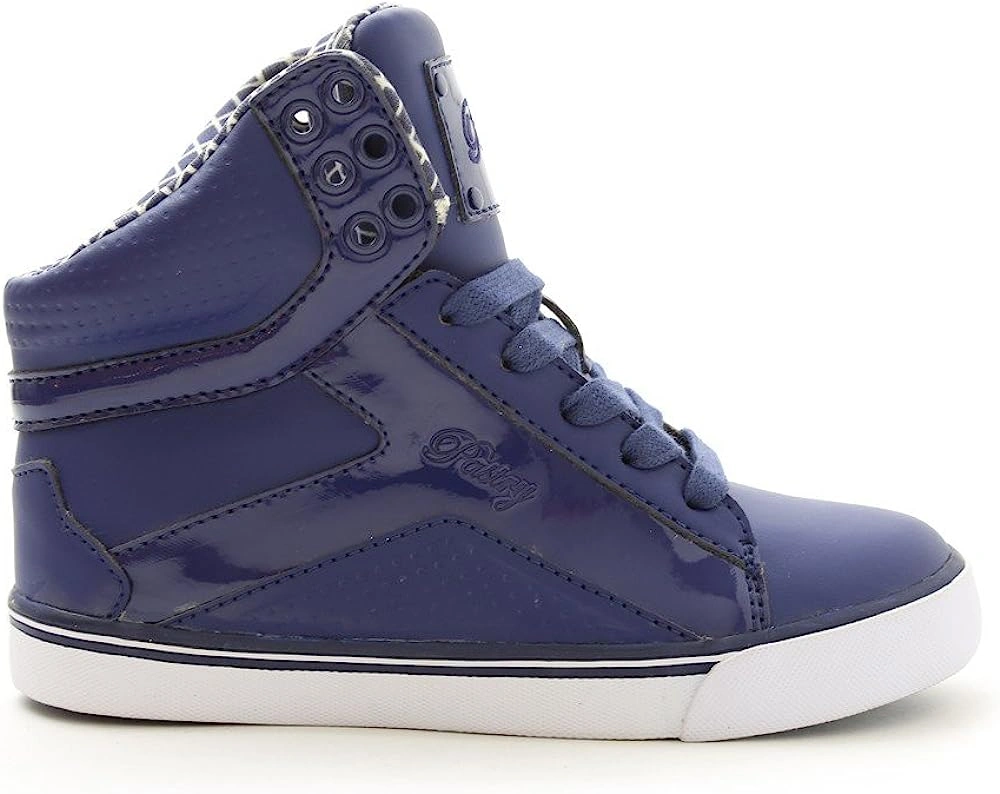 Navy Pop Tart Grid Sneaker für Kids: Ein maritimes Abenteuer für kleine Füße! Größe 12 – Entdecke den Style!
