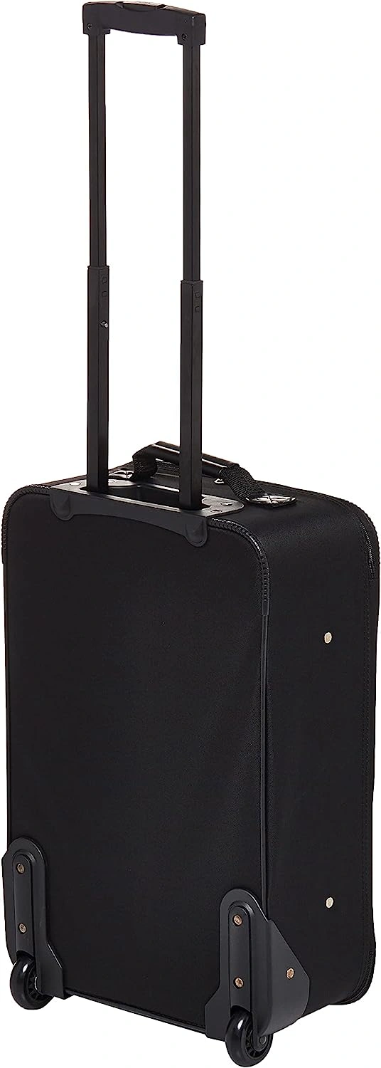 XLT 4-teiliges Softside-Koffer-Set Schwarz: Reisekomfort in Perfektion. Stilvoll, leicht und bereit für jedes Abenteuer!