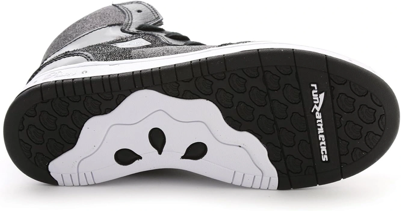 Glamour-Funk-High-Tops für junge Tänzerinnen Glitzer-Sneakers für Tanz-Kids Jugendstil-Performance!
